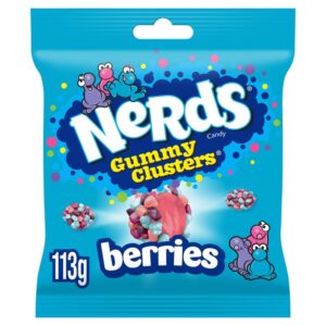 Nerds Gummy Clusters Berries Sharing Bag 113g X 10 PACK (UK)