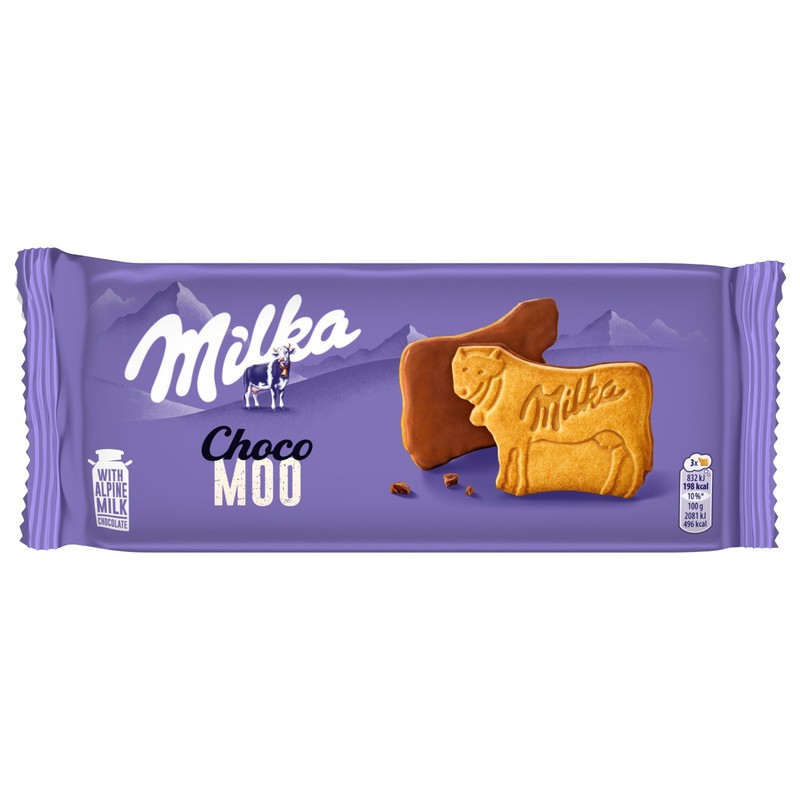 Milka Choco Moo Chocolate Biscuits 200g X 16 PACK (UK)
