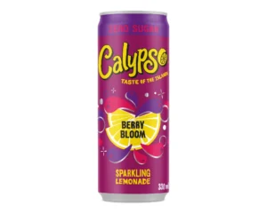 Calypso Berry Bloom Sparkling Lemonade Zero Sugar 330ml can