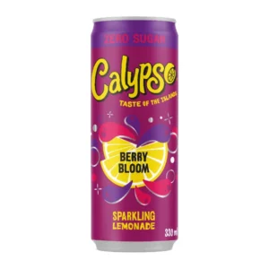 Calypso Berry Bloom Sparkling Lemonade Zero Sugar 330ml Can X 12 PACK (UK)