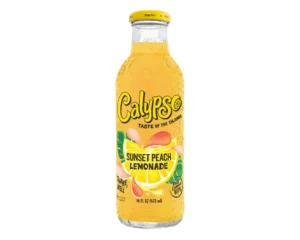 Calypso Sunset Peach Lemonade 473ml bottle